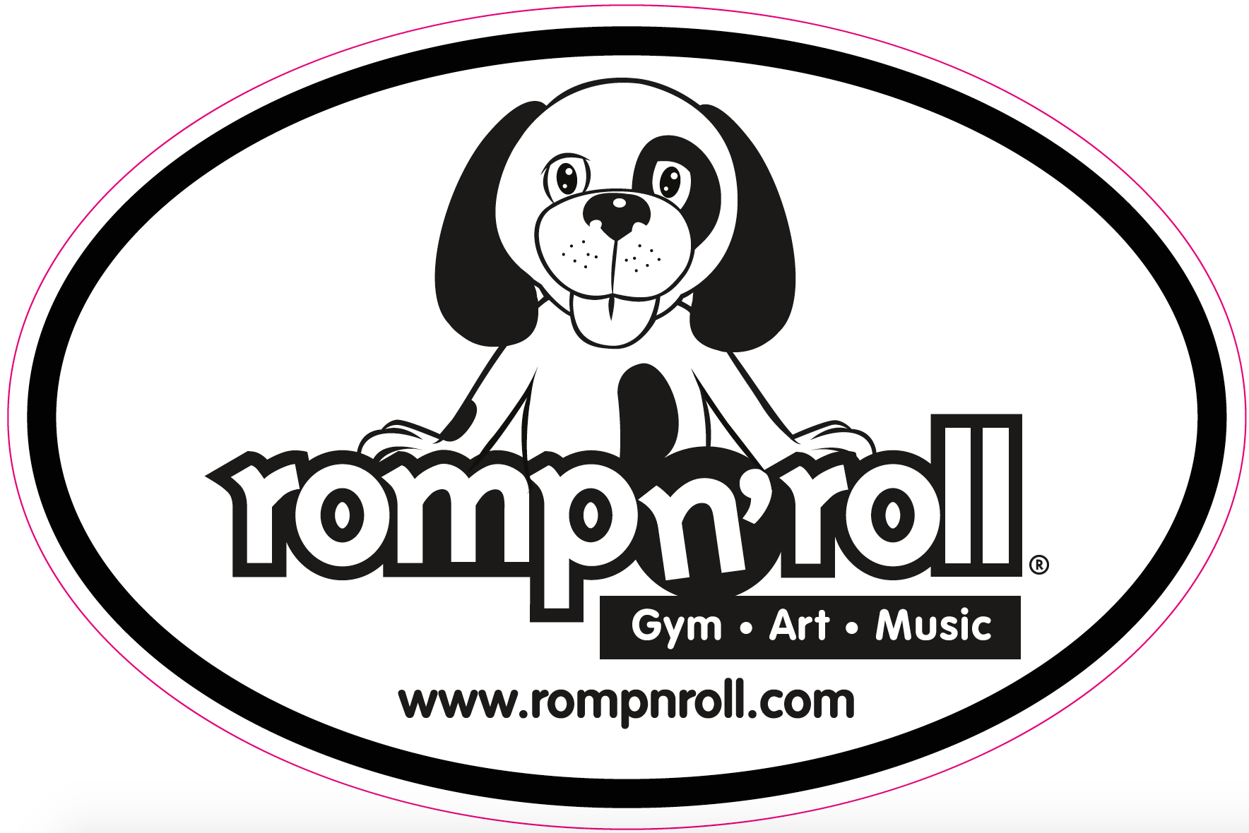 Romp n' Roll Car Magnet